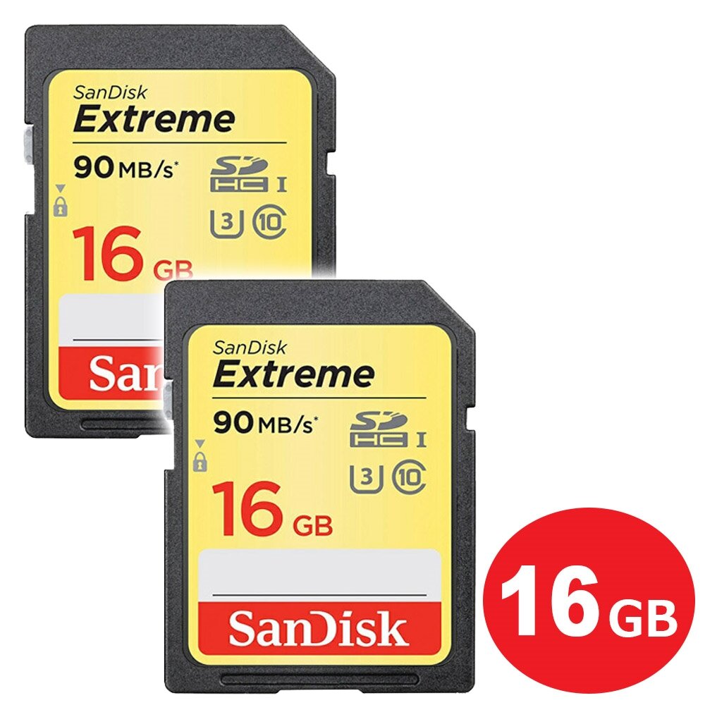 Карта памяти SD 16 ГБ SanDisk Class 10 Extreme ( SDSDXNE-016G-GNCIN )