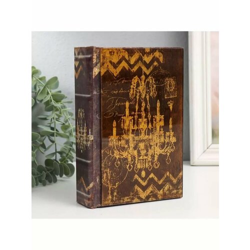 Шкатулка-книга Хрустальная люстра 43х12х18 см 1340₽