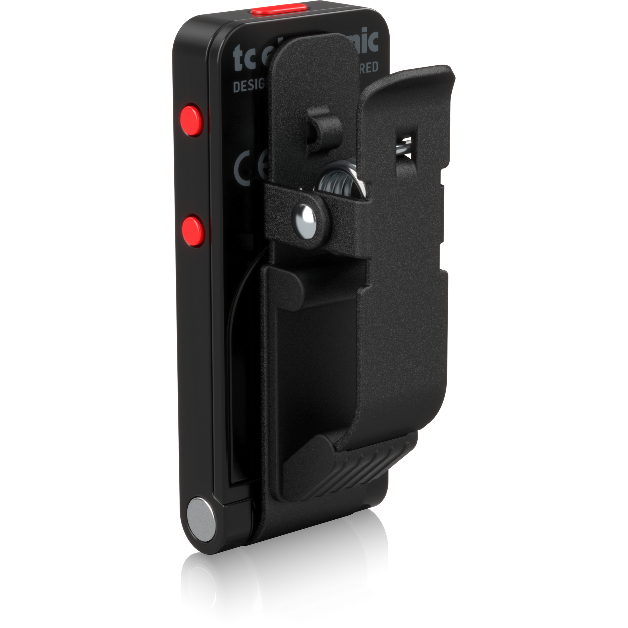 Тюнер гитарный Tc Electronic UNITUNE CLIP NOIR — фото 1