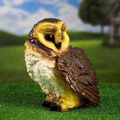 Садовая фигура Сова коричневая 22х24х26см 1137₽
