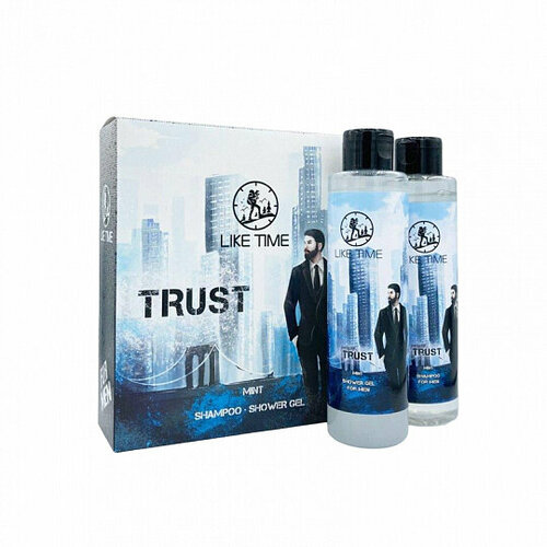 Подарочный набор Like Time Trust Шампунь для волосГель для душа 250 мл250 мл 588₽
