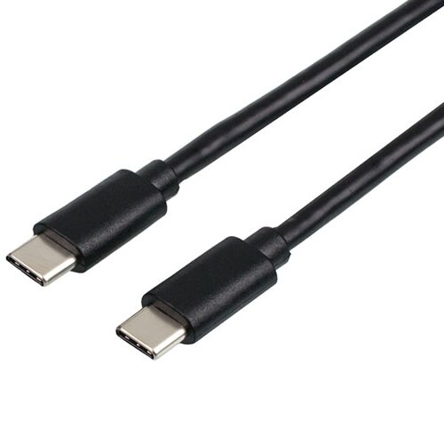 Кабель Atcom USB Type-C - USB Type-C (AT2113), длина 0.8 м, черный — фото 1