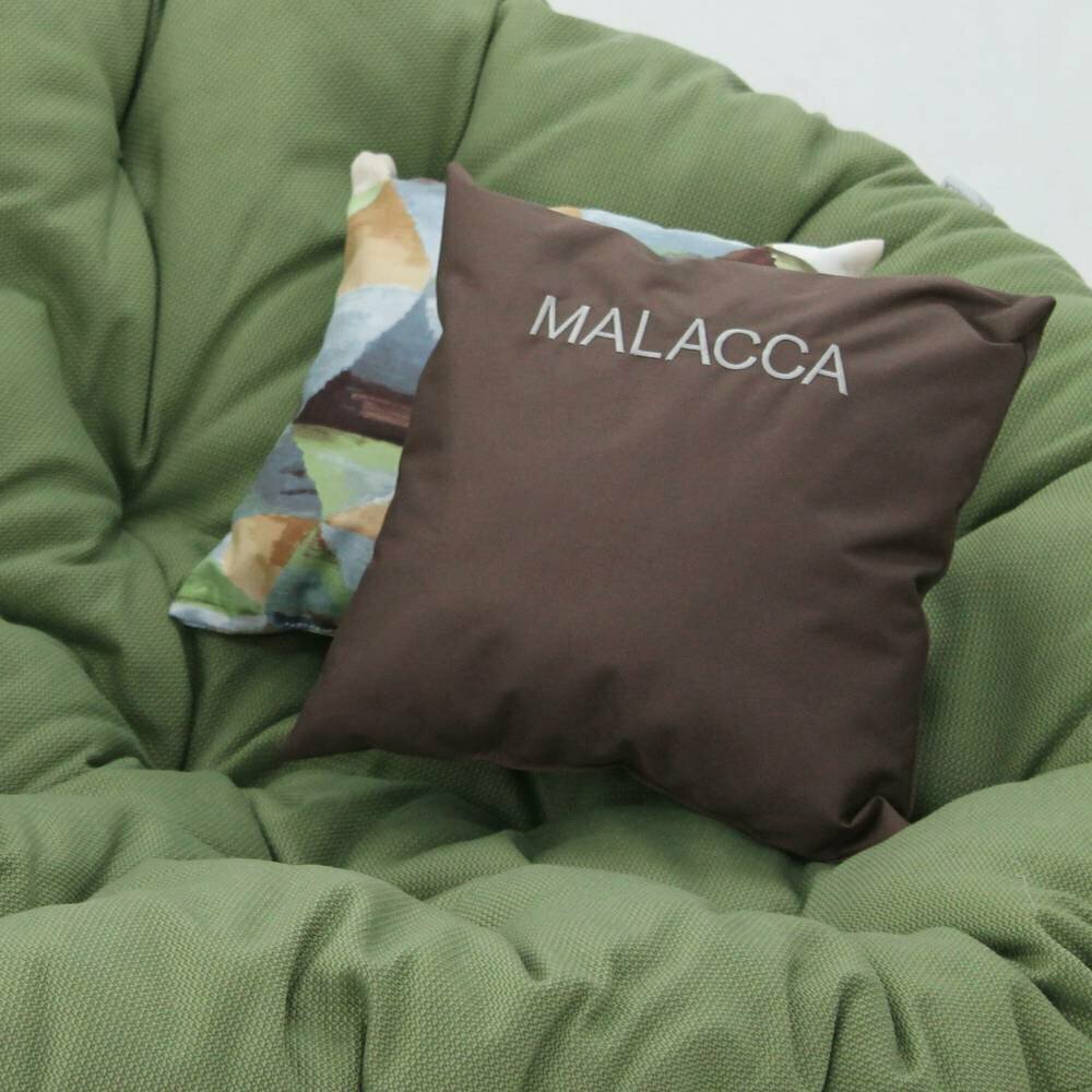 Изображение Кресло садовое Malacca Лучиано, искусственный ротанг, с подушкой, нагрузка до 150кг