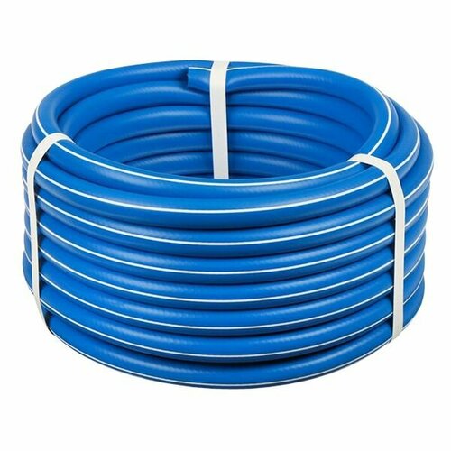 Шланг Grower поливочный ТЭП 3-слойный армированный d18мм синий с белой полосой 20м 2429₽
