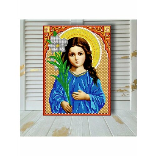 Алмазная мозаика на подрамнике Богородица Трилетствующая 1438₽
