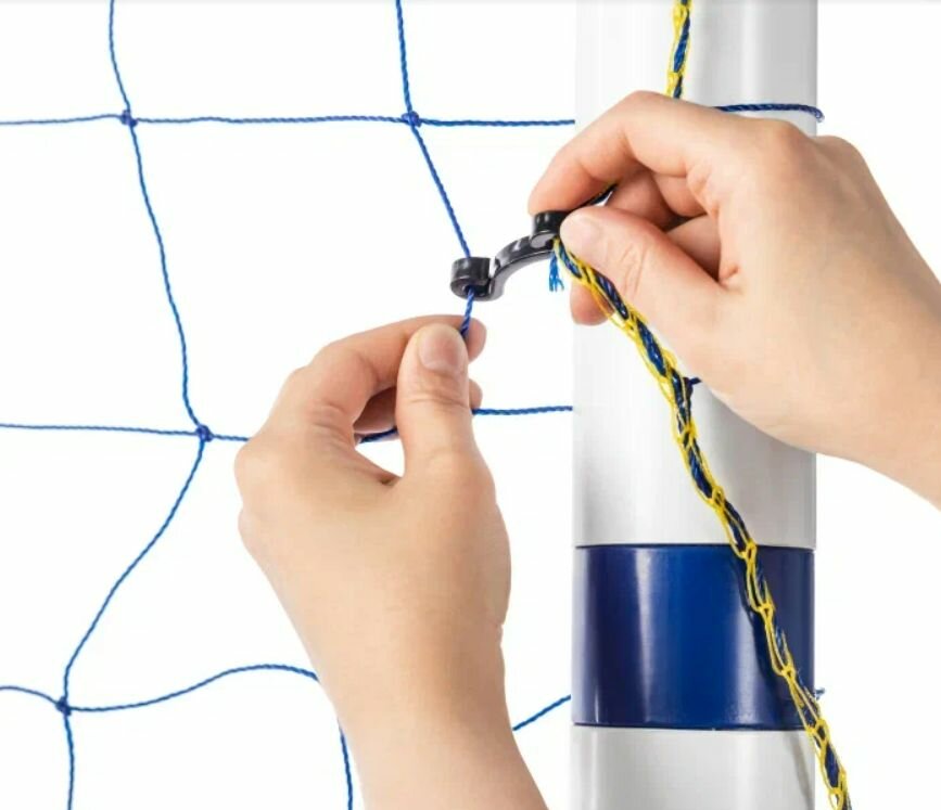 Футбольные ворота Sundays JC-6300, для улицы и зала, переносные, антикоррозийное покрытие — фото 1