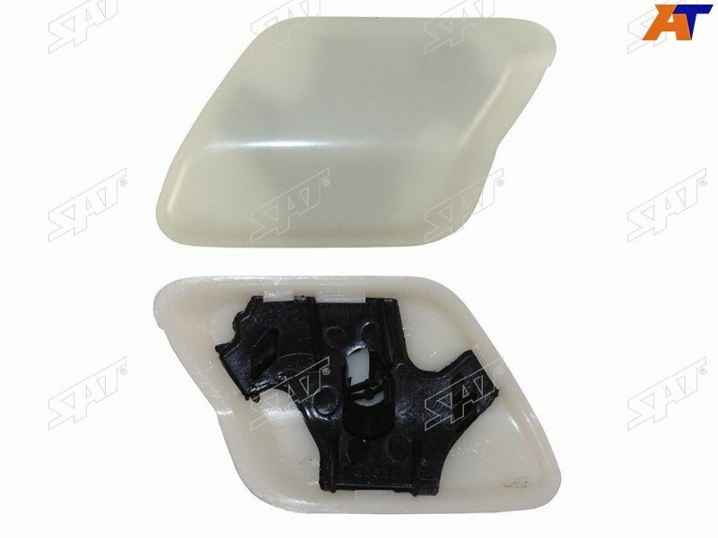 Крышка омывателя фар SAT ST-FD30-110C-2, для Ford Mondeo, струйная подача воды, бежевая/белая, левая