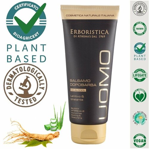 Натуральный Бальзам после бритья с экстрактами Женьшеня и Алоэ Вера 2026₽