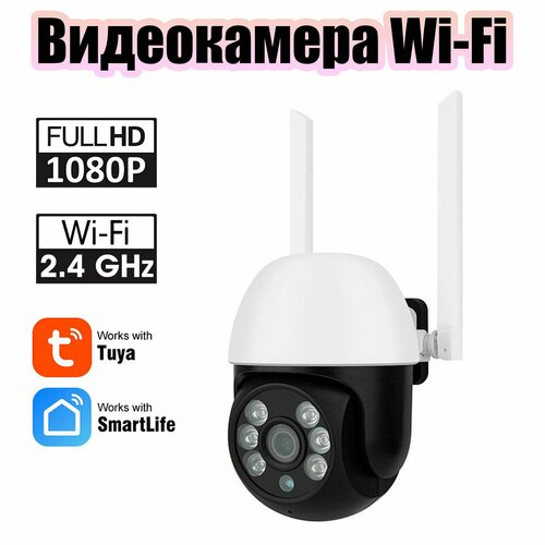 Видеокамера уличная поворотная 2 Mp Wi-Fi Орбита OT-VNI65 2303₽