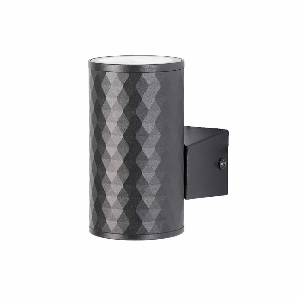 Фасадный светильник Arte Lamp Hyadum W70xL100xH120 мм GU10 цвет черный арт. A3458AL-1BK