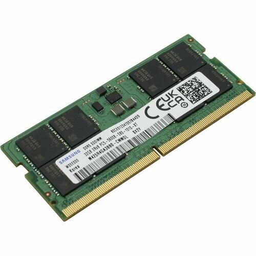 Модуль памяти Samsung SO-DIMM DDR5 32ГБ 5600МГц M425R4GA3BB0-CWM 1723500₽
