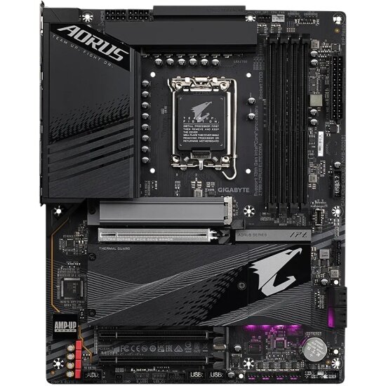 Материнская плата Gigabyte Z790 AORUS ELITE DDR4 (LGA1700, ATX) — фото 1