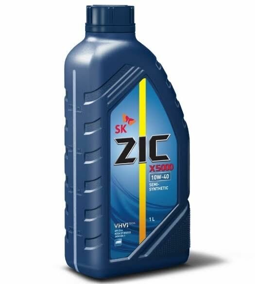 фото Синтетическое моторное масло ZIC X5000 10W-40