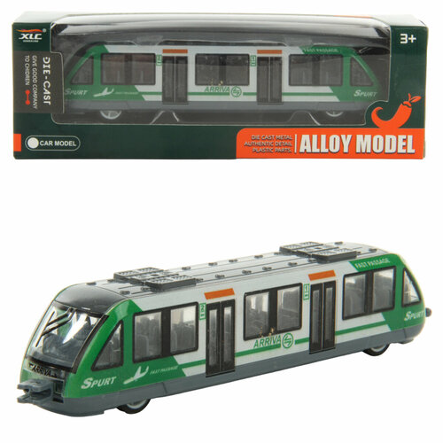 Игрушечный металлический поезд Veld Co 133473 для мальчиков и девочек инерционный механизм 545₽