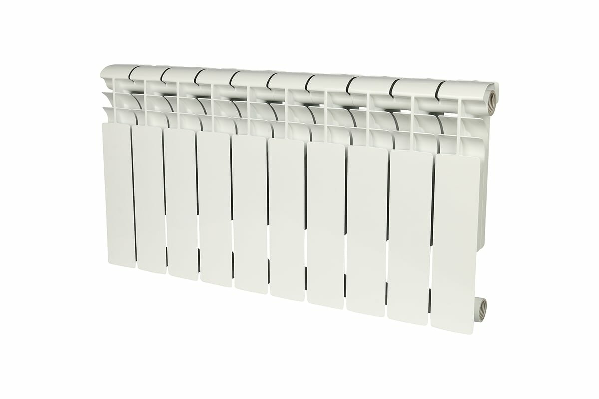 ROMMER Profi BM 350 BI350-80-80-130 10 секций радиатор биметаллический RAL9016 86632 RG008P1IPJBTVD