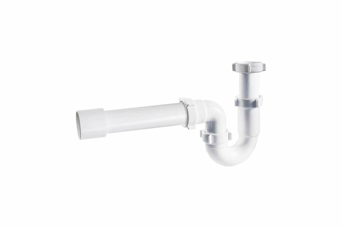 фото ORIO орио сифон прямоточный без выпуска 1 1/2 с прямой трубой 40-40/50 S-40021