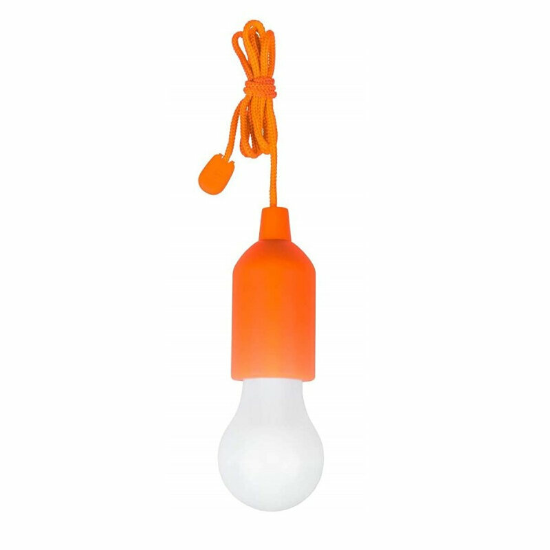 Светильник-лампочка светодиодная на веревке беспроводная на батарейках