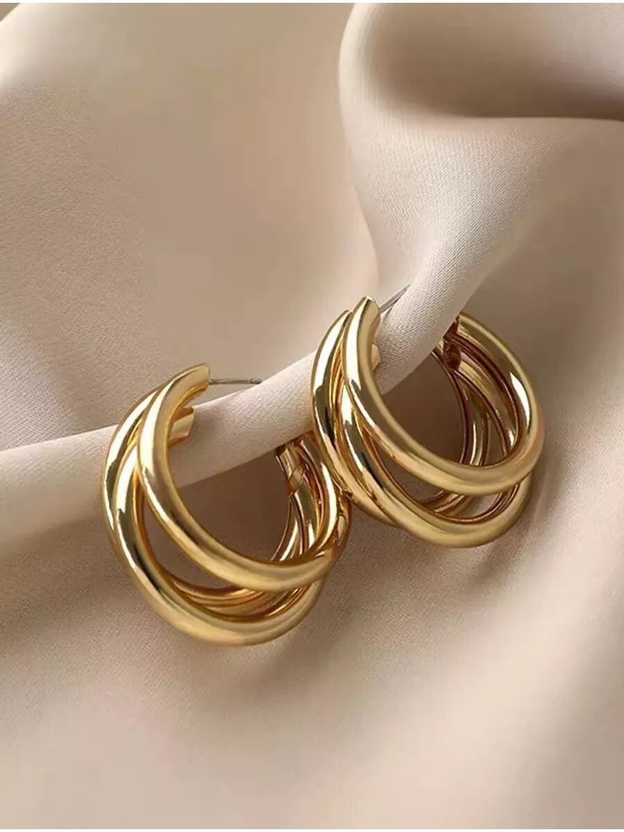 Серьги пусеты