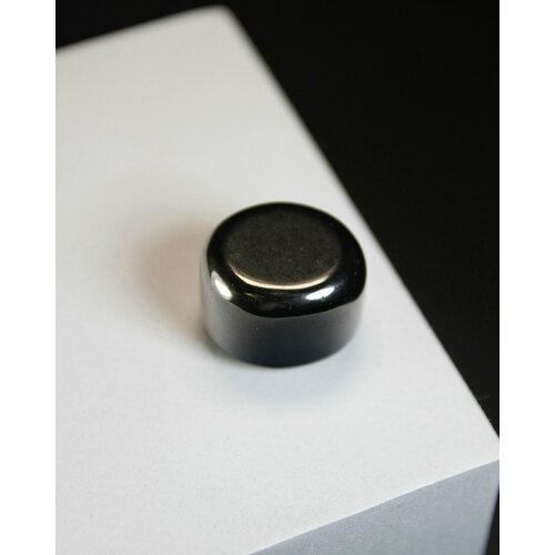 Оберег амулет Гематит - 2-25 см натуральный камень самоцвет галтовка 1 шт - помогает добиться успеха 490₽