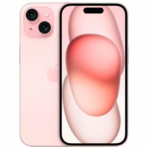 Смартфон Apple iPhone 15 256GB Dual Sim Pink 98999₽