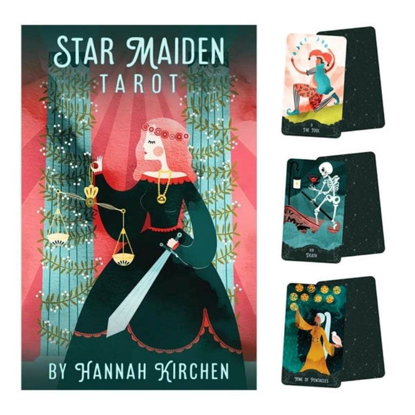 Карты Таро "Star Maiden Tarot Cards" US Games / Звездная Дева Карты Таро 64475