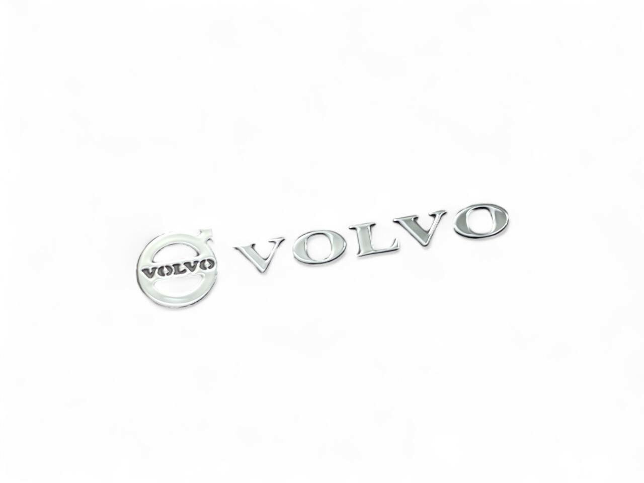 3D металлическая наклейка Volvo 10 шт