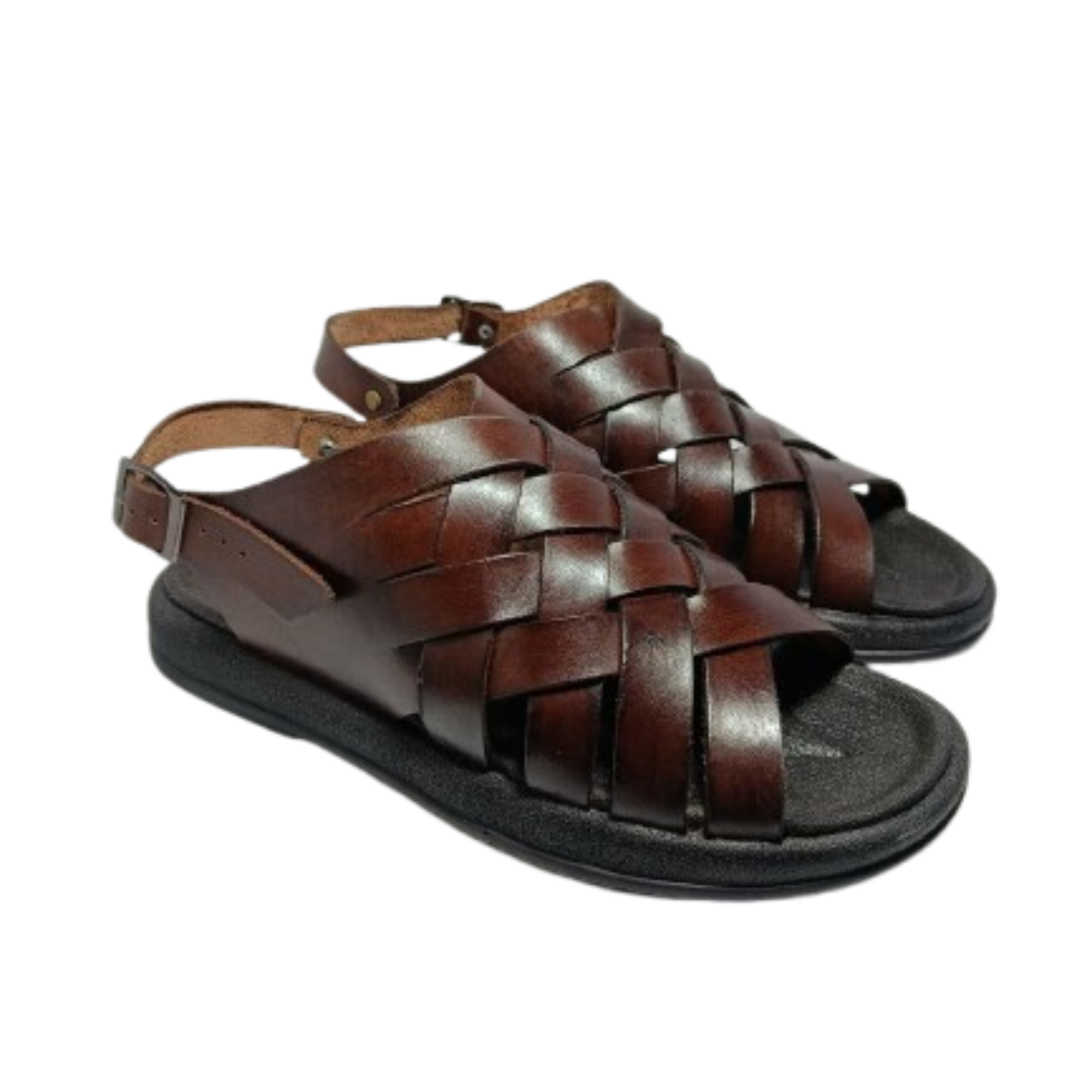 Сандалии Сандалии, размер 41, коричневый/махагон — фото 1