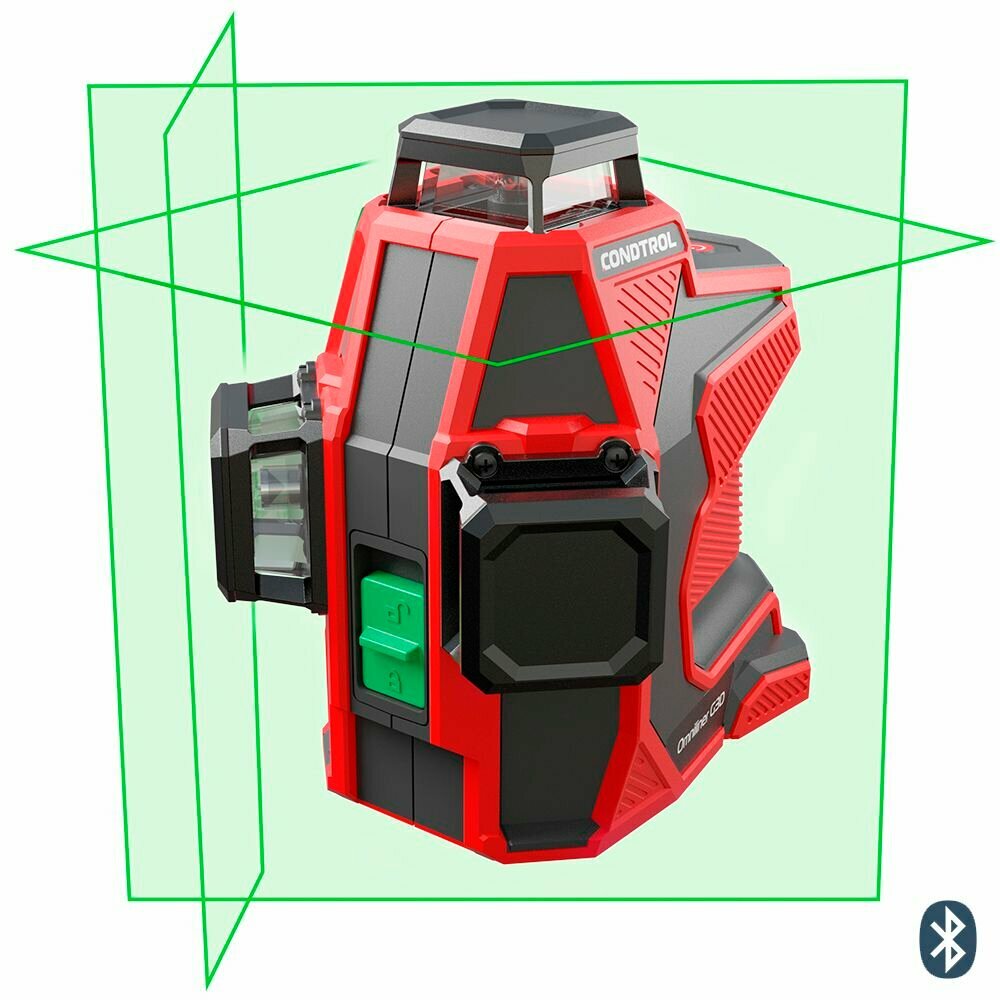 Лазерный нивелир Omniliner CONDTROL G3D, зеленый луч, IP65, 1150 г