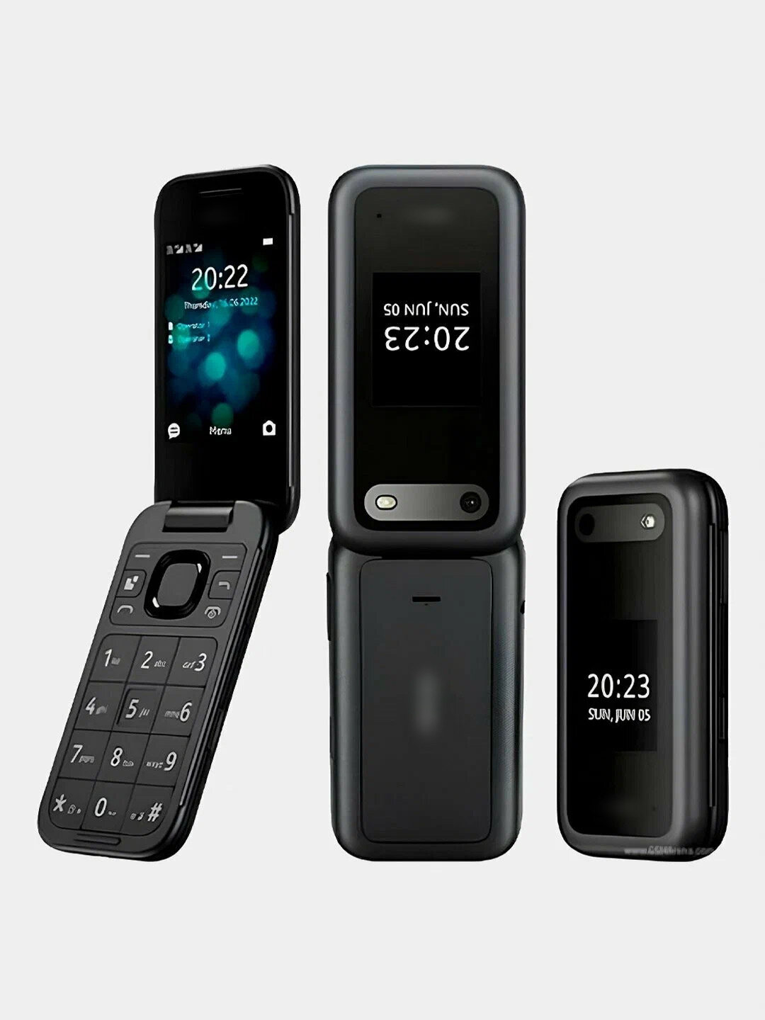 Кнопочный телефон 2660 Dual SIM, раскладушка, с большой батареей и поддержкой FM
