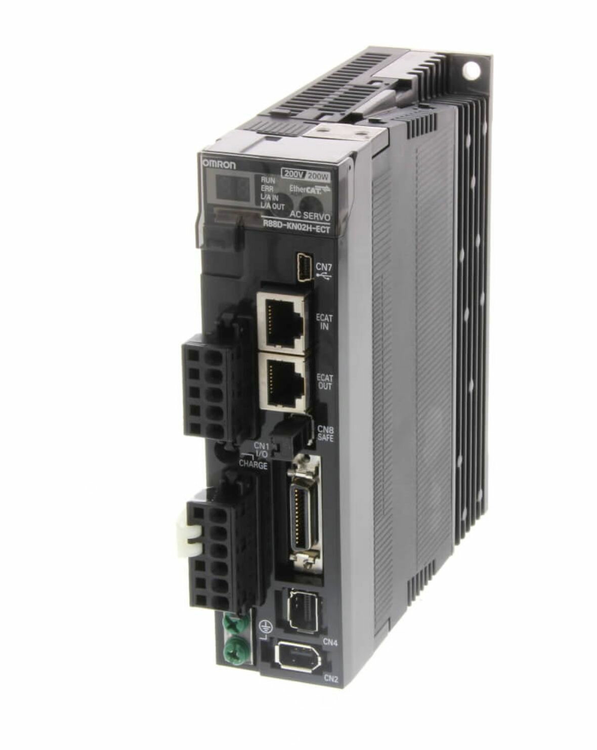 R88D-KN04H-ECT, Сервопривод серии G5, 400Вт, 1x200В, управление по шине EtherCAT.