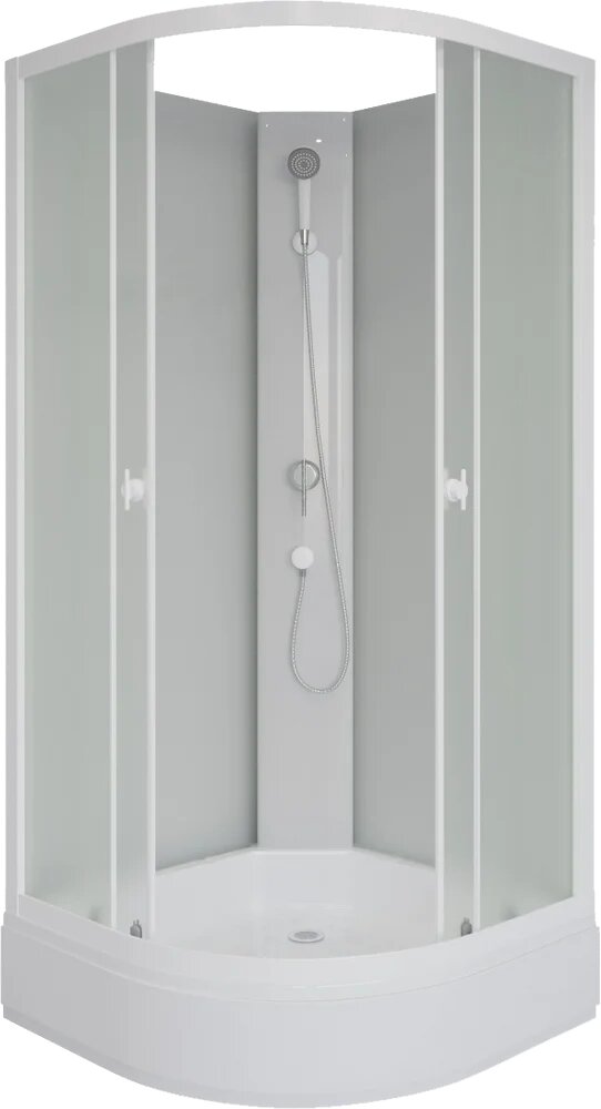 Душевая кабина Niagara Promo P80/26/MT/BK 80x80 см без крыши