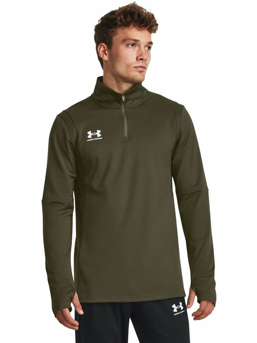 Толстовка спортивная Under Armour M's Ch. Midlayer размер SM  зеленый