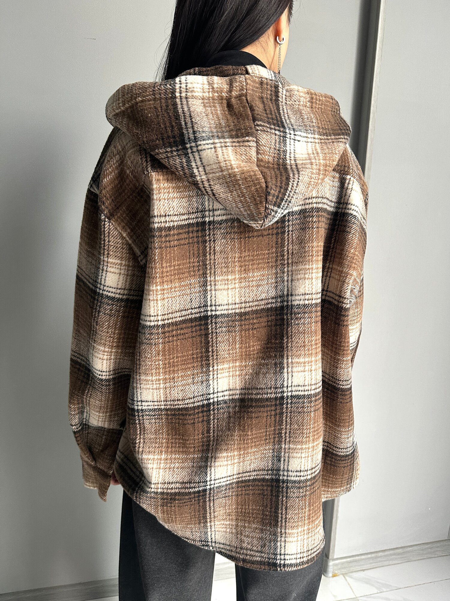 Рубашка INK Черный, коричневый, размер Std, коричневый — фото 1