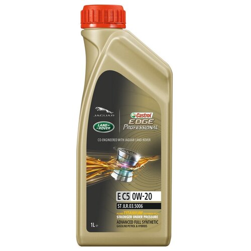 фото Синтетическое моторное масло castrol edge professional e c5 0w-20 1 л