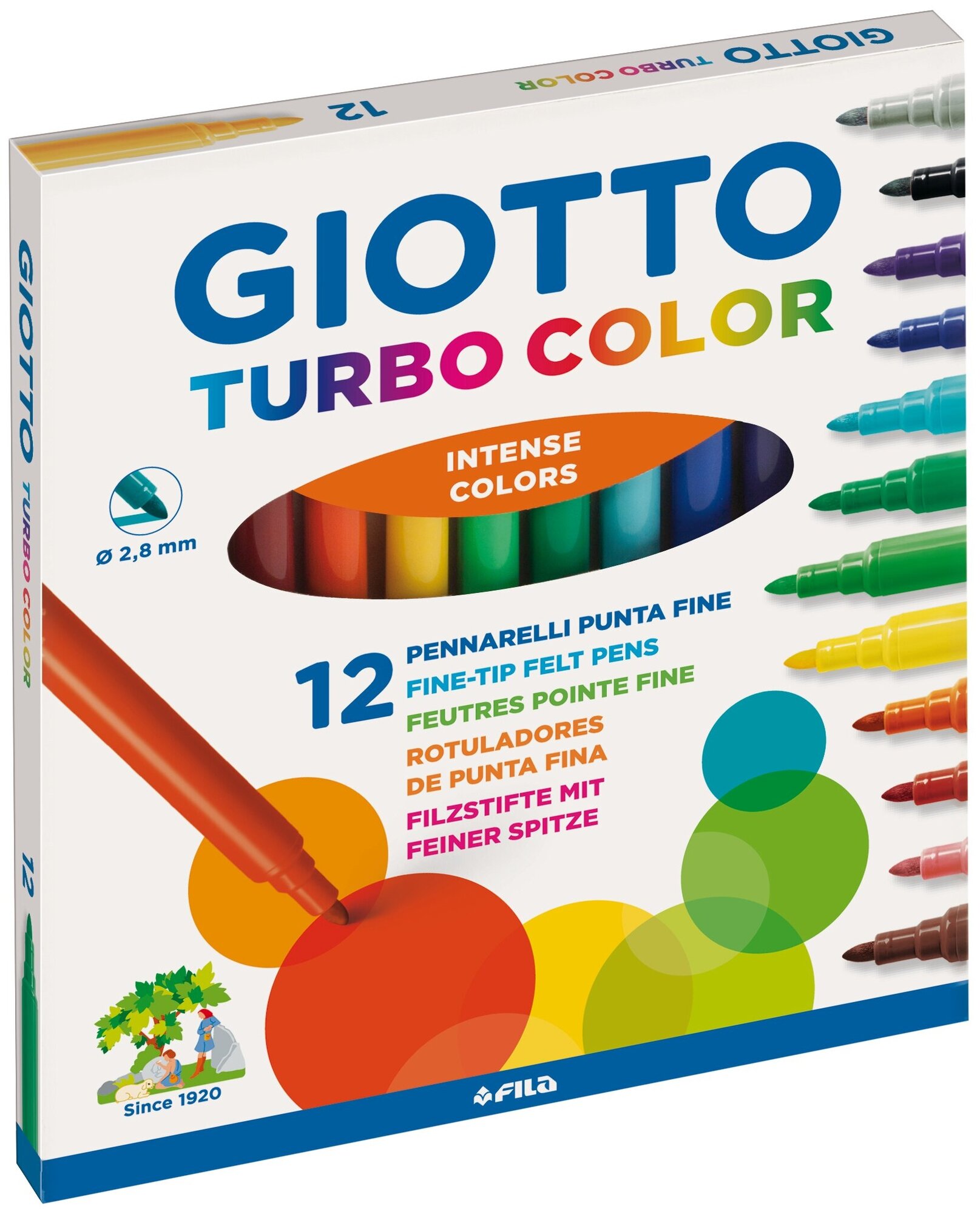 фото GIOTTO Набор фломастеров Turbo Color (416000)