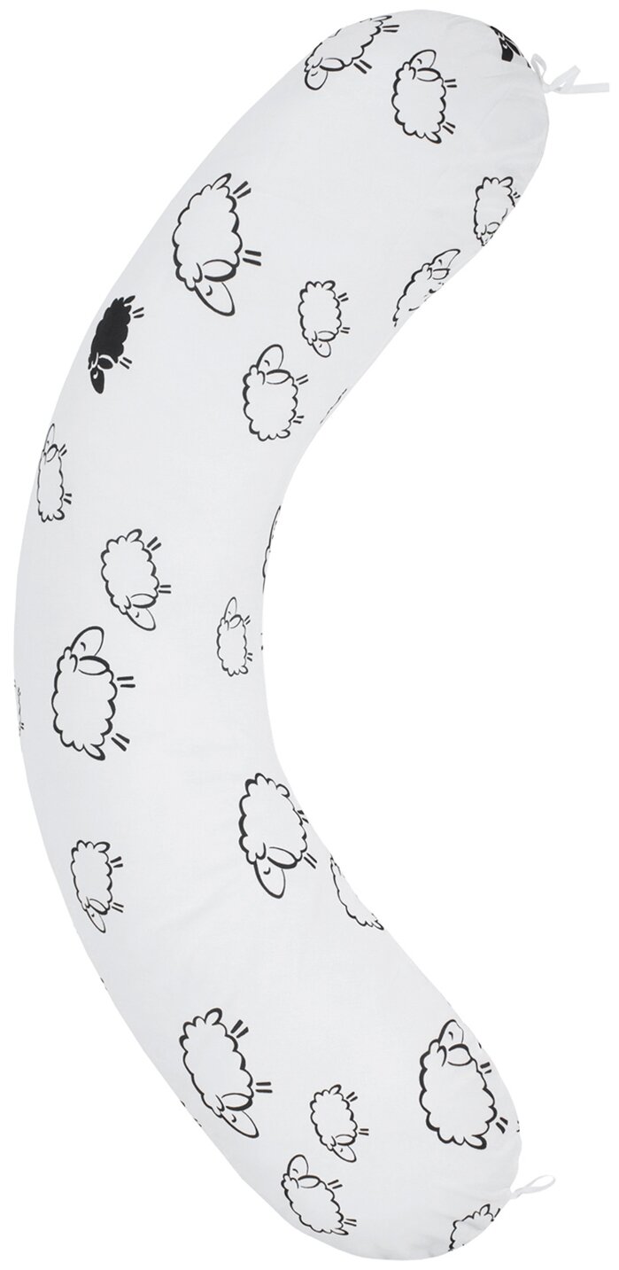 Подушка для беременных AmaroBaby 170х25 (Овечки)