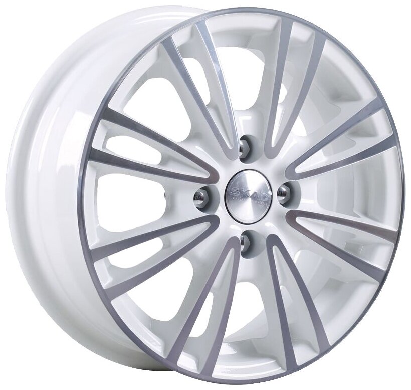 Колесный диск СКАД Пантера R15x6 4x100 ET48 CB54.1 White