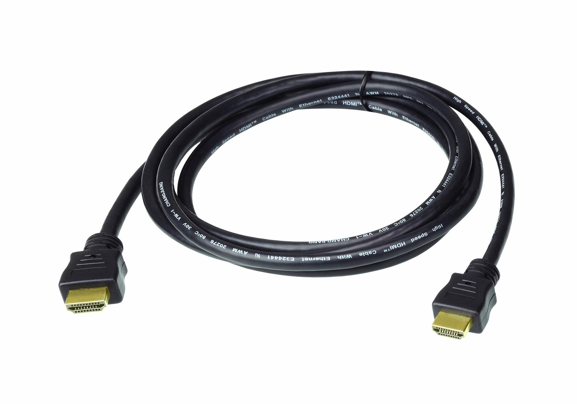 Кабель ATEN 1 m High Speed HDMI 2.0b Cable with Ethernet