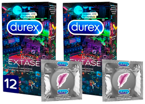 Презервативы Durex Dual Extase Открытый мир