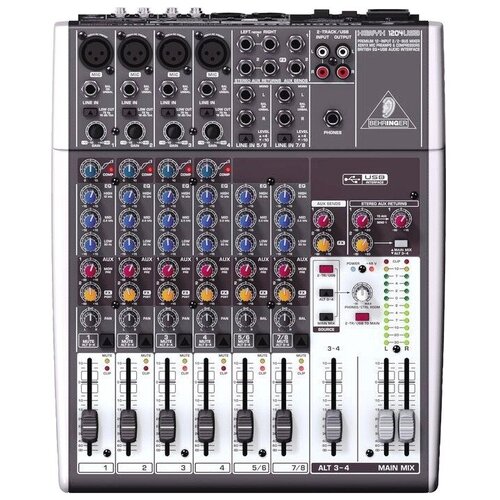 фото Behringer xenyx 1204usb микшерный пульт компактный