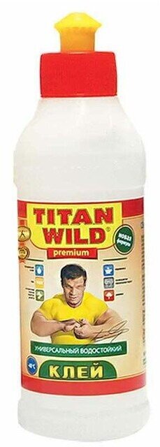 Titan Wild Клей Титан Вилд / TITAN Wild Клей универсальный водостойкий прозрачный 1л