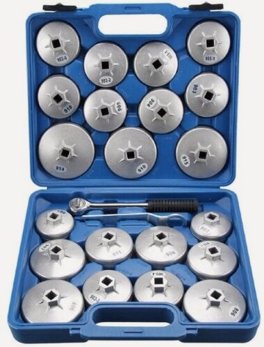 Изображение товара Набор съемников масляных фильтров Goodking MS-10023, 23 предмета