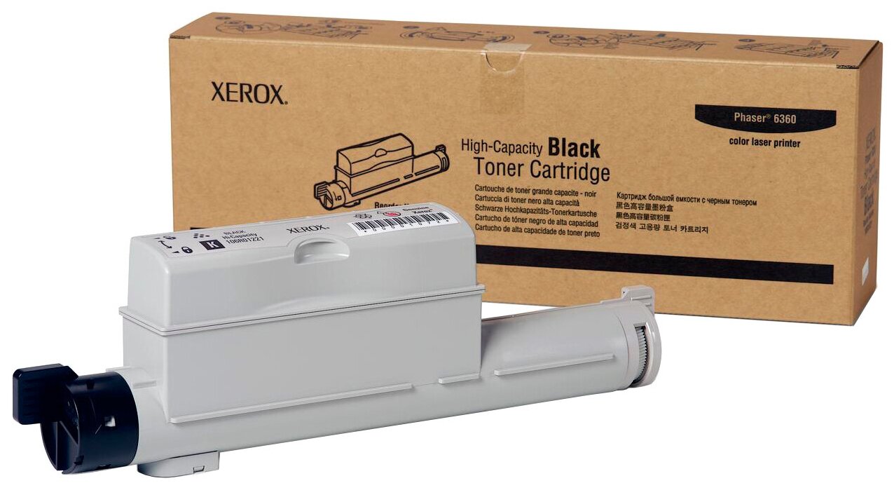 Картридж Xerox 106R01221, 18000 стр, черный