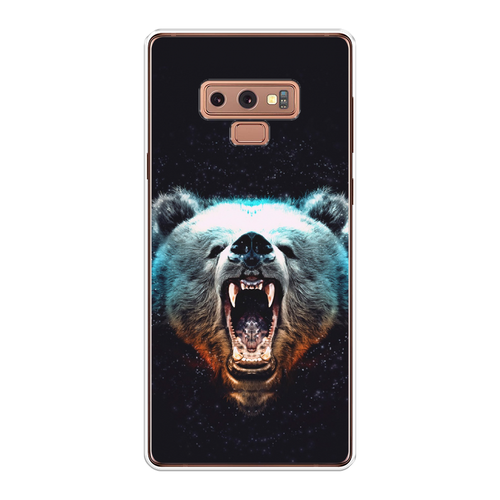 Силиконовый чехол на Samsung Galaxy Note 9 / Самсунг Галакси Нот 9 Медведь