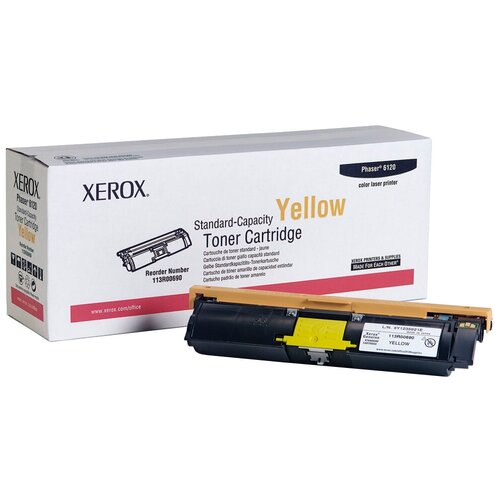 Картридж Xerox 113R00690, 1500 стр, желтый xerox туба с тонером primelink b9xxx blac