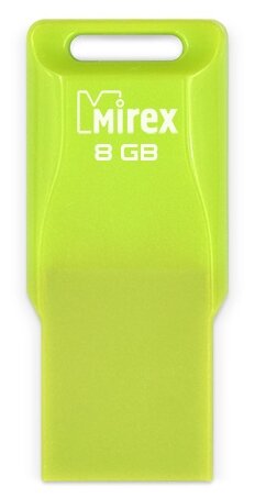 Флеш накопитель 8GB Mirex Mario, USB 2.0, Зеленый 13600-FMUMAG08 Зеленый