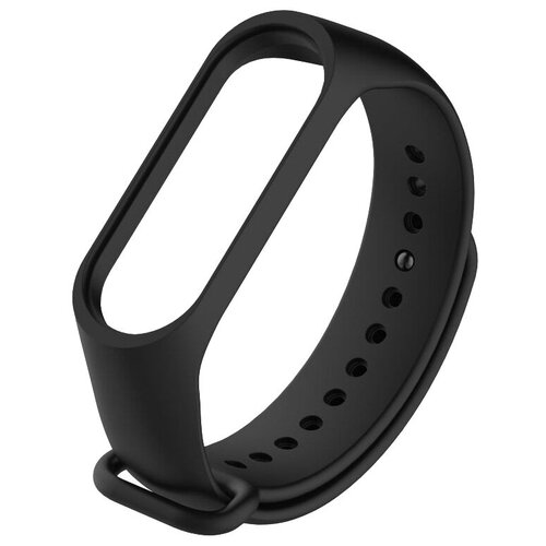Силиконовый ремешок для фитнес-браслета Band 3 в черном цвете