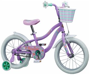 Детский велосипед Schwinn Jasmine 16 фиолетовый (требует финальной сборки)