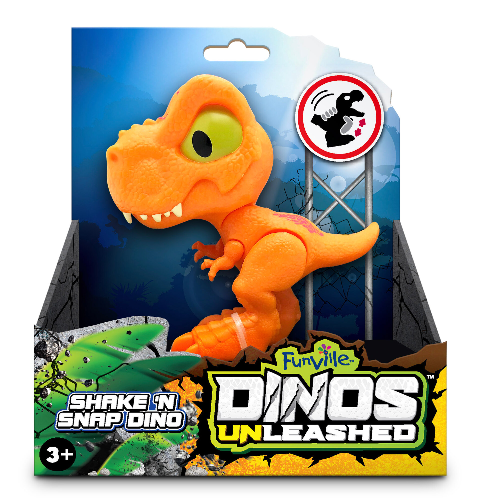 Funville Dino Unleashed клацающий тираннозавр мини, 31127T