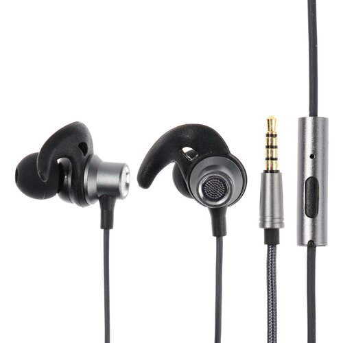 Наушники Blast BAH-295 микрофон вакуумные 101 дБ 32 Ом 35 мм 12 м хром 497₽